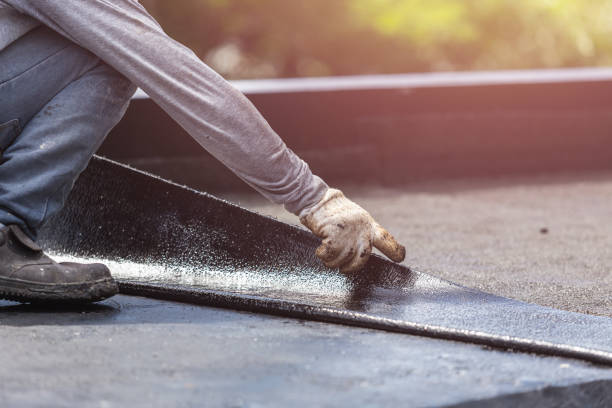 Professional Emergency Waterproofing technician working in Irvington, NY
